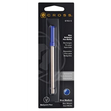 Cross Refill Sfera Slim Blu Media