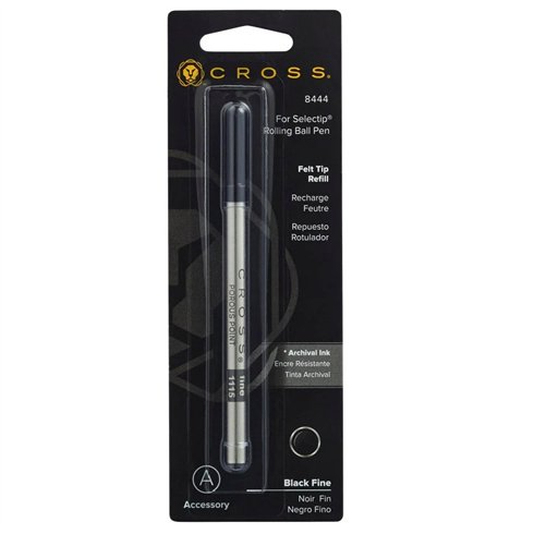 Cross Refill Roller Selctip Fineliner Nero
