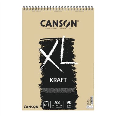 Blocchi Canson XL Kraft A3 60 ff 90 gr.