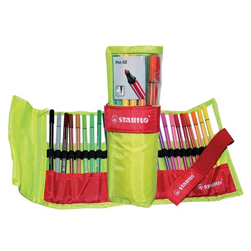 Pennarelli Stabilo Pen 68  Rollerset IT6825-068 a 25 colori