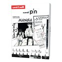Pennarelli Pigment Uni Pin Starter Kit Manga
