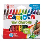 Pastelli a cera Carioca Maxi a 12