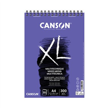 Blocchi Canson XL Mix Media A4 30 ff 300 gr.