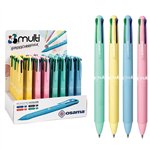 Penne Osama 4Multi Pastel  Expo 48 pz.