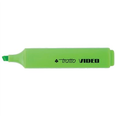 Evidenziatori Tratto Video Classic Verde
