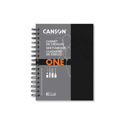 Blocchi Art Book One Canson Spiral A6 80 ff 100 gr.