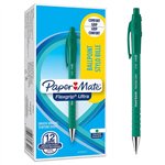 Penne Paper Mate Flexgrip Ultra Verde 12 pz.