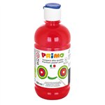 Colori a Tempera Primo  500 ml. Rosso