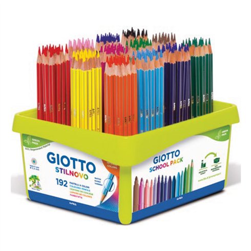 Pastelli Giotto Stilnovo a 192 Schoolpack
