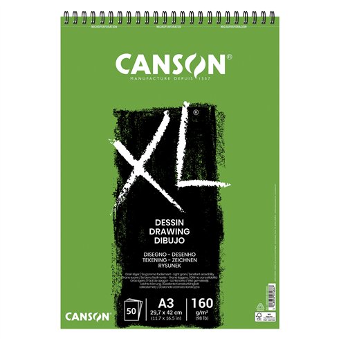 Blocchi Canson XL Drawing A3 50 ff 160 gr.