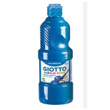 Colori Acrilici Giotto 500 ml. Cyan