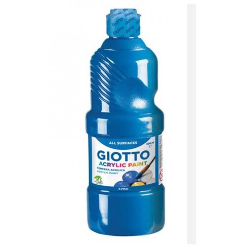 Colori Acrilici Giotto 500 ml. Cyan