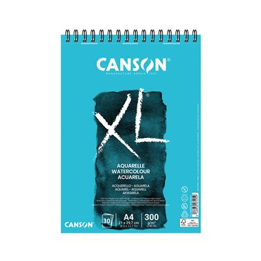 Blocchi Canson XL Acquarel A4 30 ff. 300 gr.