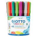 Pennarelli Giotto Turbo Maxi a  48 in barattolo