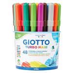 Pennarelli Giotto Turbo Maxi a  48 in barattolo