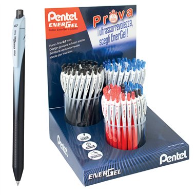 Pentel 26 Expo 0022244 Energel BL437 3 col. 120 pz