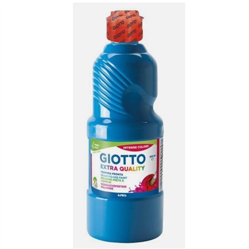 Colori a Tempera Giotto  500 gr. 15 Cyan