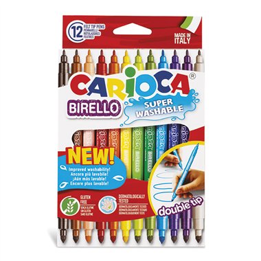 Pennarelli Carioca Birello 2 punte a 12