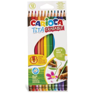 Pastelli Carioca Tita Cancellabili a 12