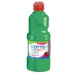 Colori a Tempera Giotto  500 gr. 13 Verde Smeraldo