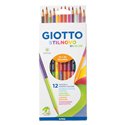 Pastelli Giotto Stilnovo Bicolor a 12