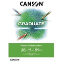 Blocchi Canson Graduate Drawing A3 30F 160 gr.
