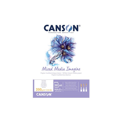 Blocchi Canson Imagine Bianchi 50 ff 200 gr. A5