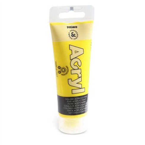 Colori Acrilici Primo   75 ml. Giallo Primario