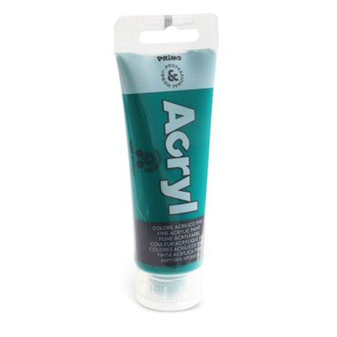 Colori Acrilici Primo   75 ml. Verde Smeraldo