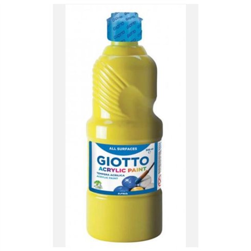 Colori Acrilici Giotto 500 ml. Giallo