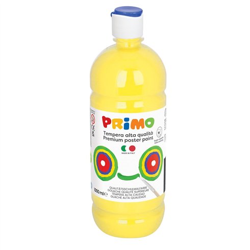 Colori a Tempera Primo 1000 ml. Giallo Limone
