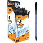 Penne Bic Cristal Soft Nero 50 pz.