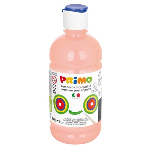 Colori a Tempera Primo  500 ml. Rosa Carnicino