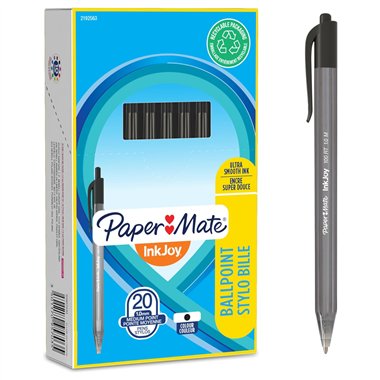 Penne Paper Mate Inkjoy 100 RT Nero 20 pz.