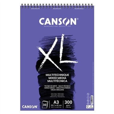 Blocchi Canson XL Mix Media A3 30 ff 300 gr.