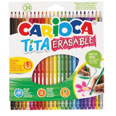 Pastelli Carioca Tita Cancellabili a 24