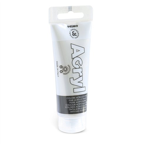 Colori Acrilici Primo   75 ml. Argento