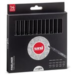 Pennarelli Pigment Uni Pin Set 14 pz.