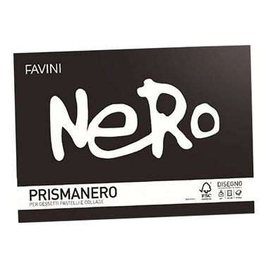 Album Disegno Favini 24x33 10 ff Prisma Neri