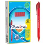 Penne Paper Mate Inkjoy 100 RT Rosso 20 pz.