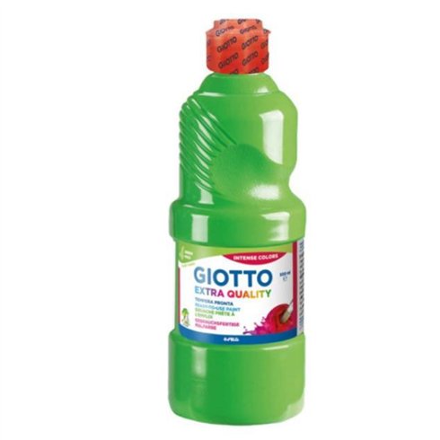 Colori a Tempera Giotto  500 gr. 11 Verde Cinabro