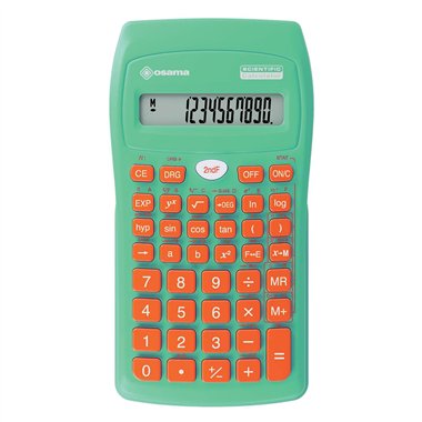 Calcolatrice Osama Scientifica OS 134BC Verde