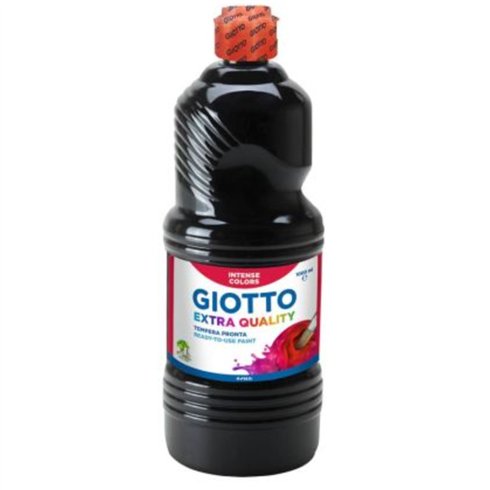 Colori a Tempera Giotto 1000 gr. 24 Nero