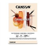Blocchi Canson Graduate Mix 368 A4 30F 220 gr.