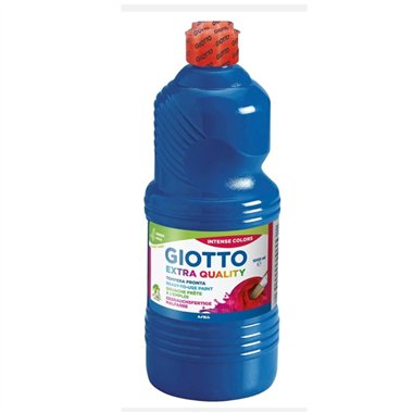 Colori a Tempera Giotto  500 gr. 17 Blu Oltremare