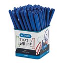 Pennarelli Tratto Pen  Barattolo 50 pz. Blu (Fine Stock)