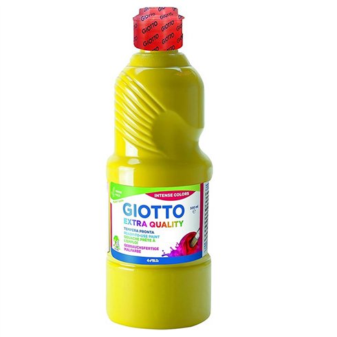 Colori a Tempera Giotto  500 gr. 03 Giallo Sc.