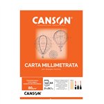 Blocchi Carta Millimetrata Canson 21x29 10F 25 pz.