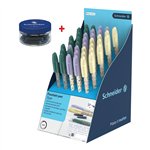 Schneider 26 Expo Zippi Stilografica 30 pz. + 30 cartucce