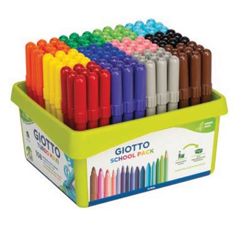 Pennarelli Giotto Turbo Maxi a 108 Schoolpack